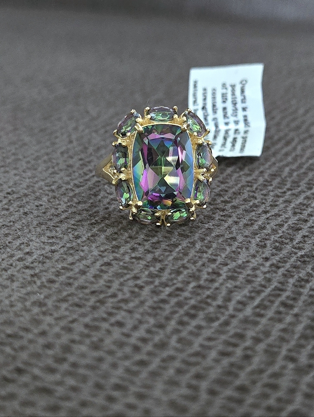 Shivam Rainbow🌈 Quartz Ring💍 - NWT - Picture 14 of 16